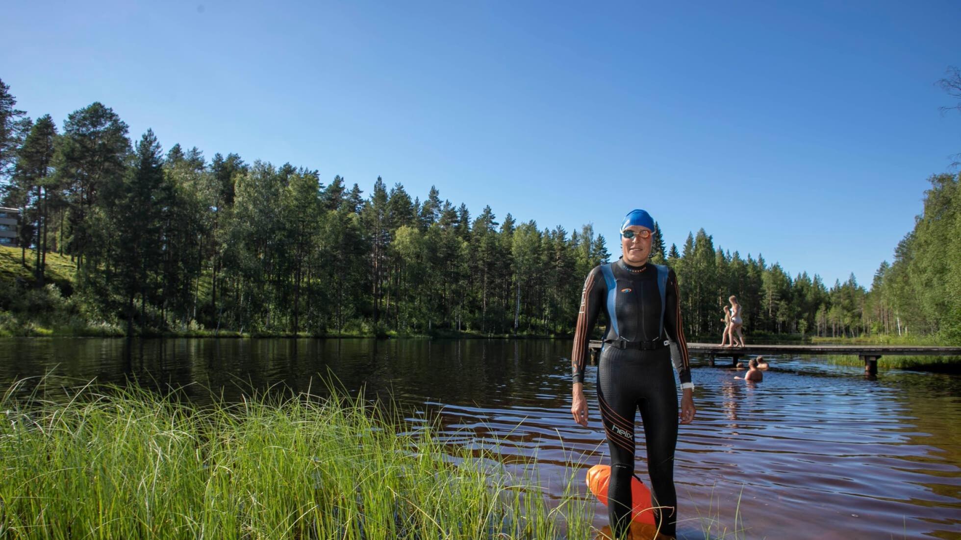 Imke Höfling näkee tuhansien järvien maassa läjäpäin  kestävyysurheilumahdollisuuksia – 