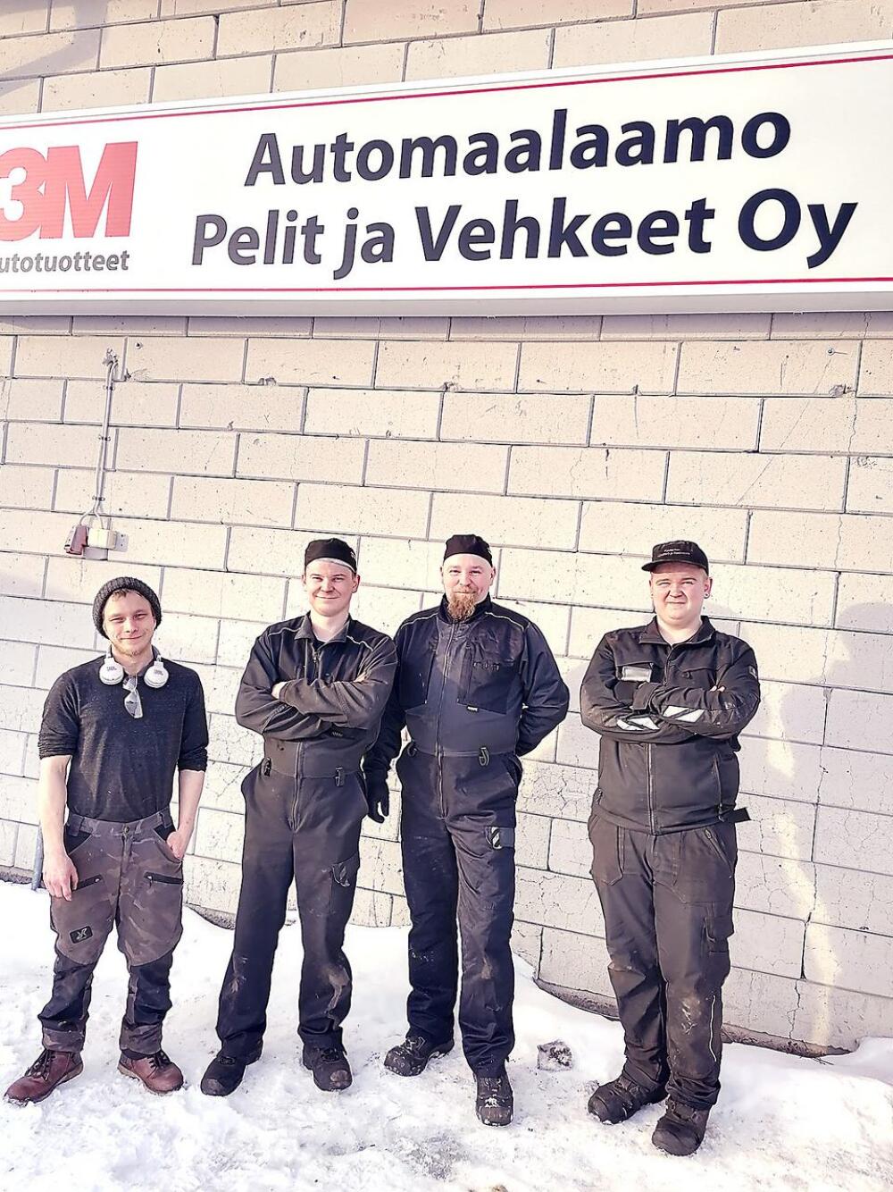 Autokorjaamo Pelit ja Vehkeet Oy laajensi maalaustoimintaan | Kuusamon Seutu