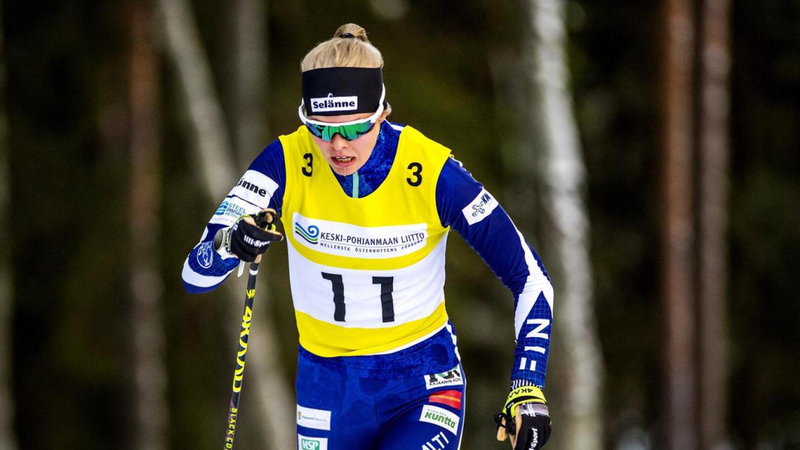Anni Alakoski kisasi Skandinavia Cupissa vain kahdella matkalla, jotta ennätti Reisjärven riveihin maakuntaviestiin.