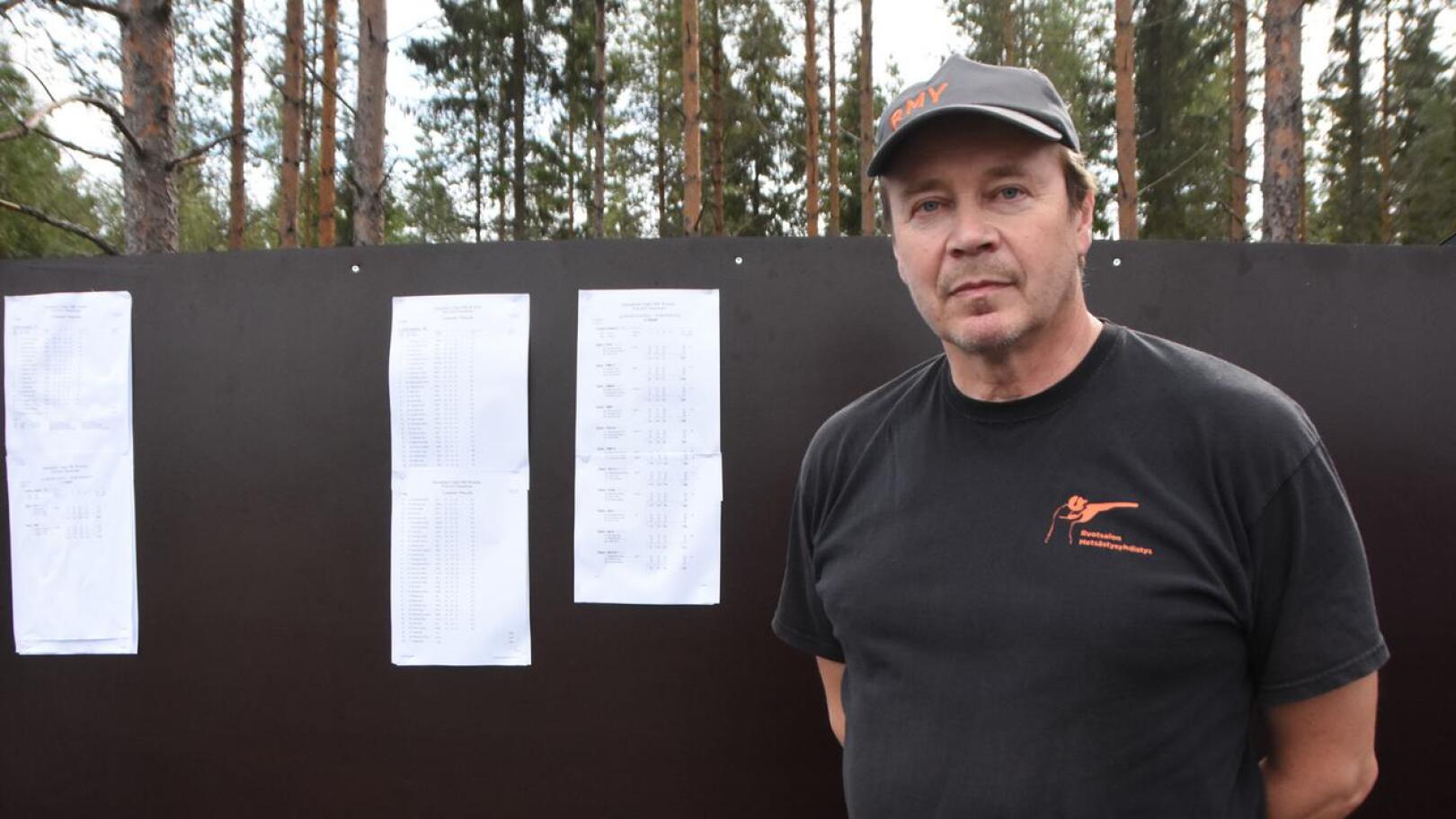 RMY:n Timo Nissilä voitti SM-hopeaa yleisen sarjan A-trapissa Kaustisella.