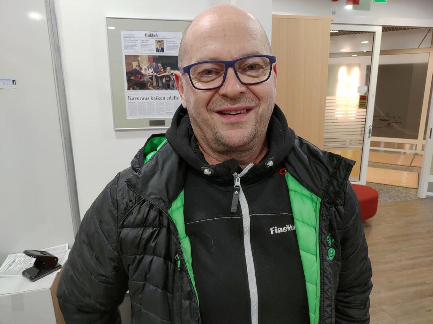 Matti Laitinen oli mukana KPV:n toiminnassa yhdentoista vuoden ajan.