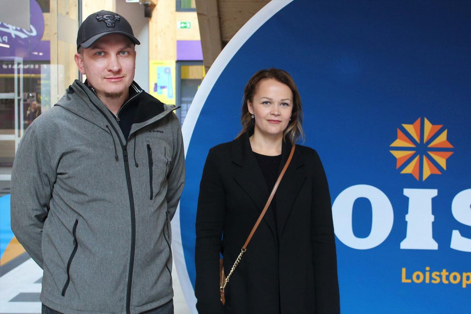 Heikki Laurikkala ja Mira Hauru kävivät katsastamassa Sonninokan lomatonttinsa tilannetta lokakuisena viikonloppuna. 