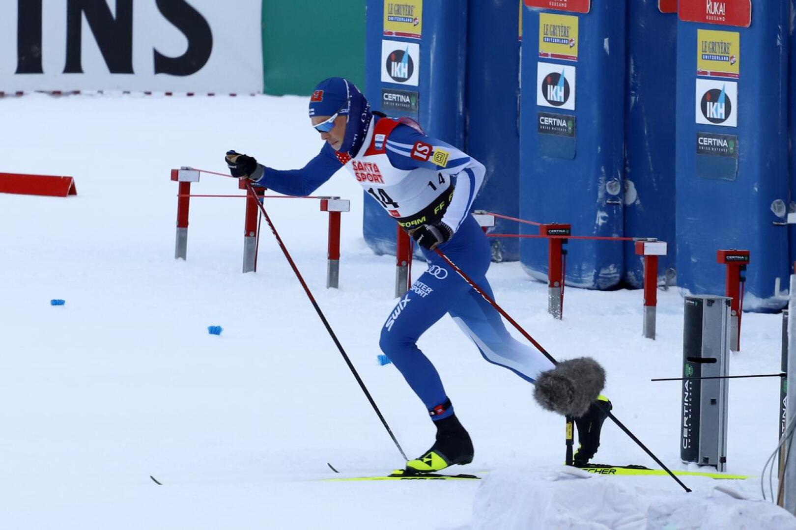 Juuso Haarala oli sprintin karsinnassa 26:s ja lopputuloksissa yhden sijan sitä parempi.
