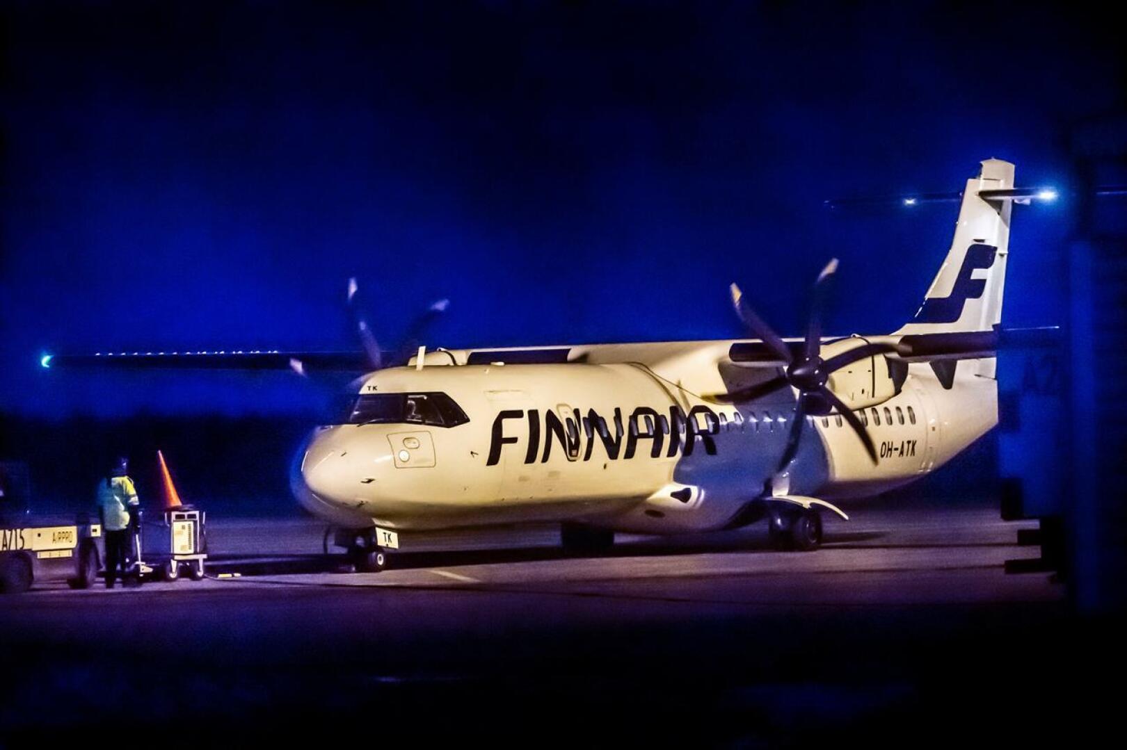 Kokkola-Pietarsaaren lentokentältä lähti edellinen Finnairin kone 18. maaliskuuta.