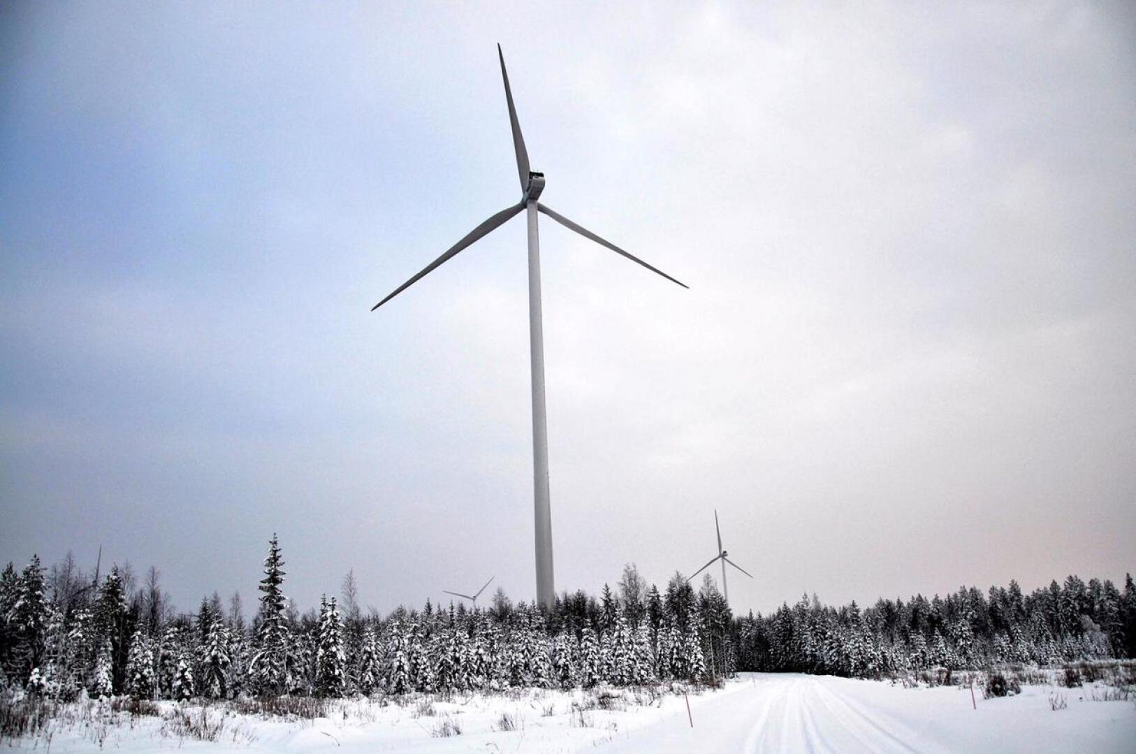 Pohjois-Pohjanmaalla on edelleen eniten tuulivoimaa koko maassa. 
