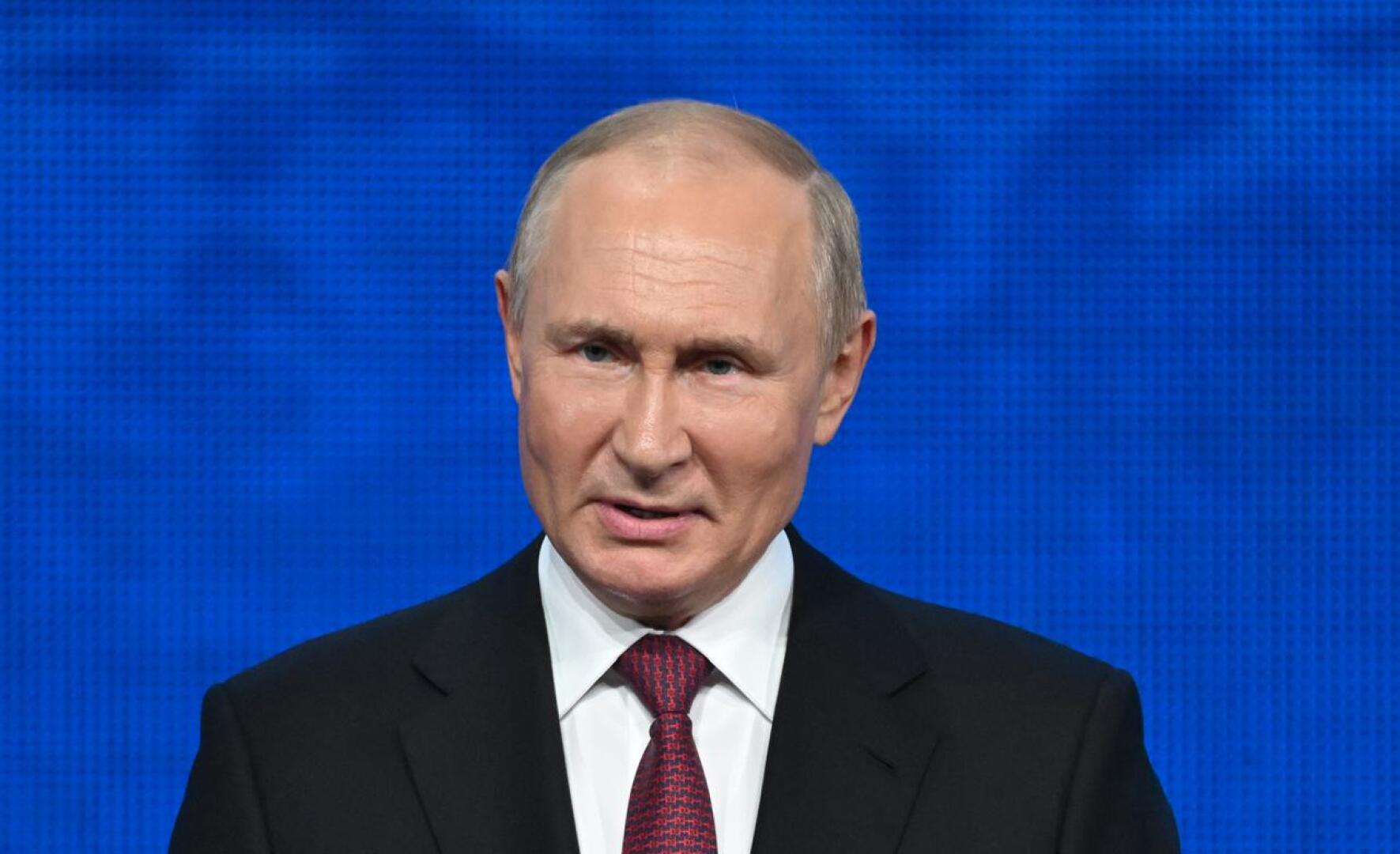 Vladimir Putin puhui kansalaisilleen televisiossa keskiviikkoaamuna.