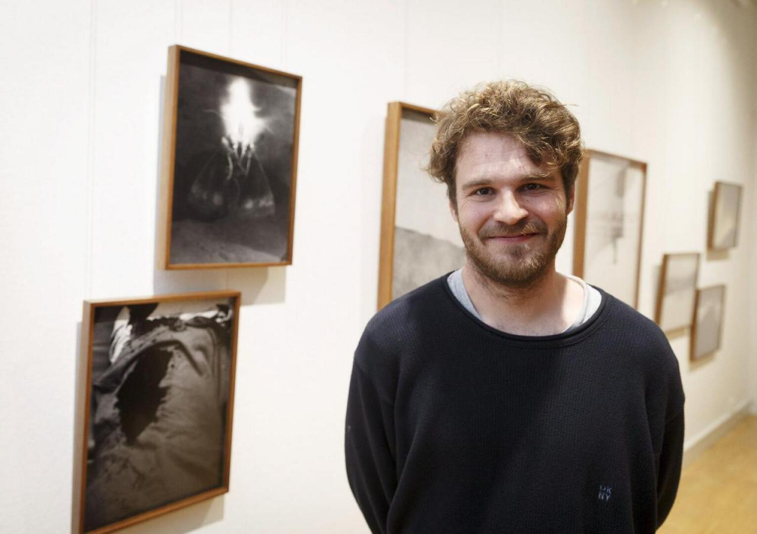 Vuoden 2020 nuori taiteilija Aapo Huhta on syntyjään Haapajärveltä.
