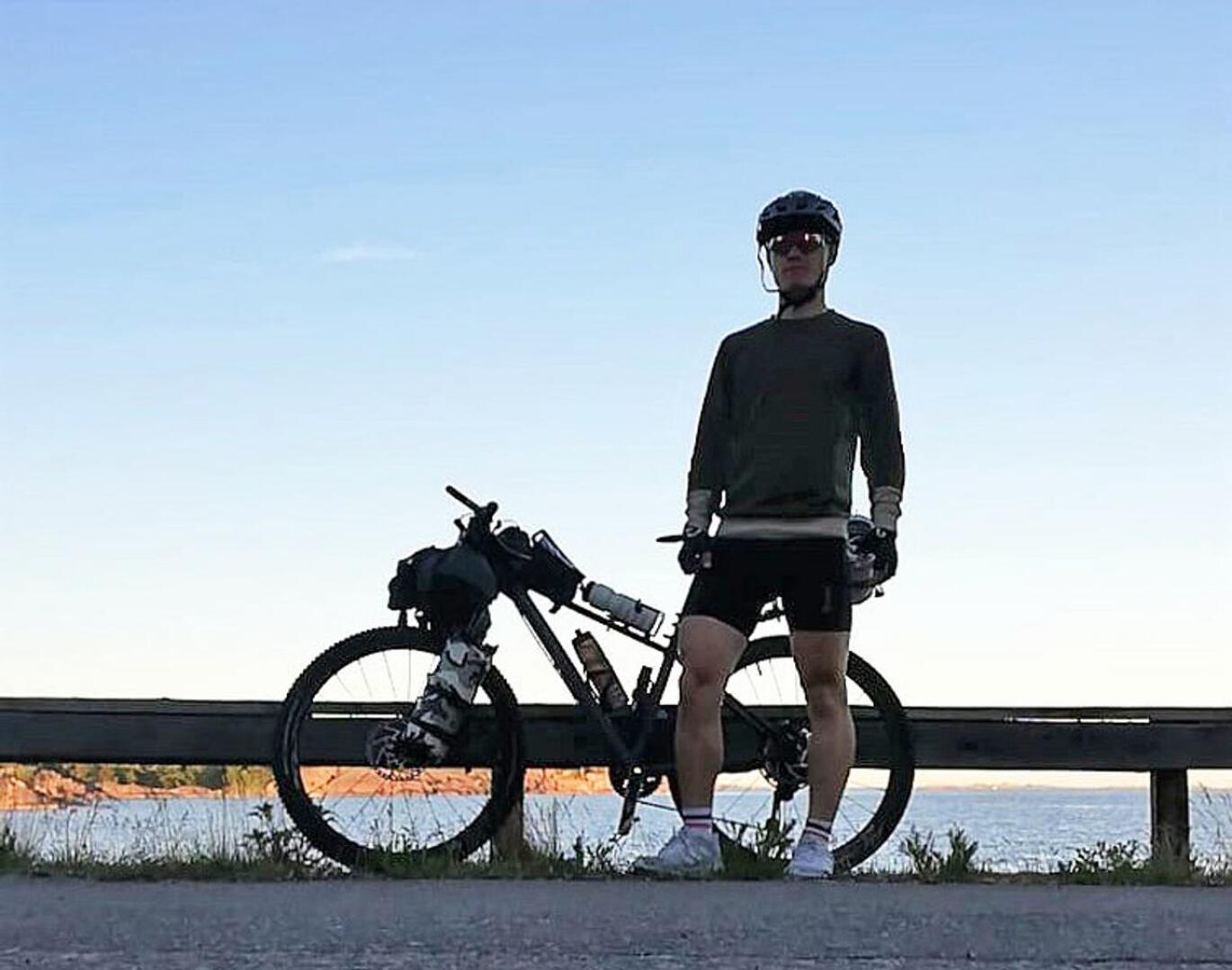 Kalle Vähäaho taittoi 1510 kilometriä lopulta kymmenessä päivässä.