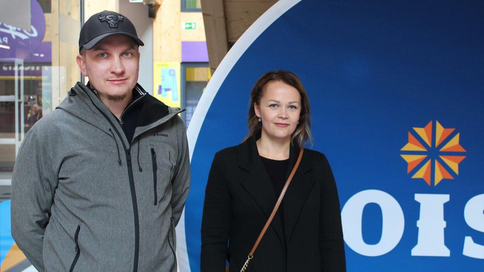 Heikki Laurikkala ja Mira Hauru kävivät katsastamassa Sonninokan lomatonttinsa tilannetta lokakuisena viikonloppuna. 