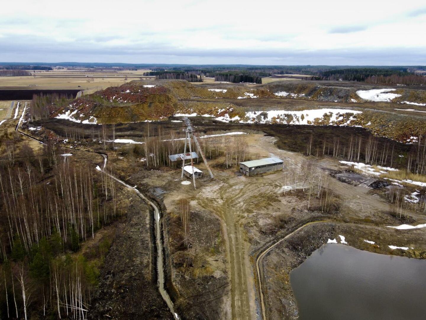 Hituran kaivosalueella on tehty sulkemistöitä viiden vuoden ajan.