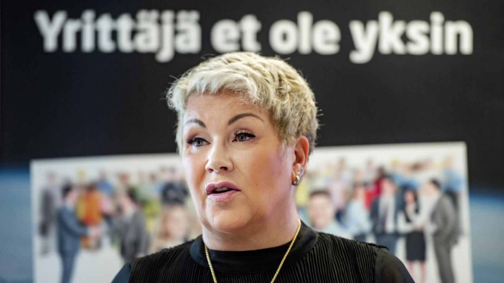 Keski-Pohjanmaan Yrittäjien toimitusjohtaja Mervi Järkkälä ei näe ongelmia KPO:n ja yrittäjien välisissä suhteissa.