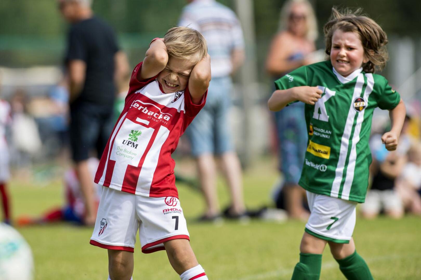 GBK:n ja KPV:n seitsemänvuotiaat kohtasivat kesän 2018 Kokkola Cupissa.