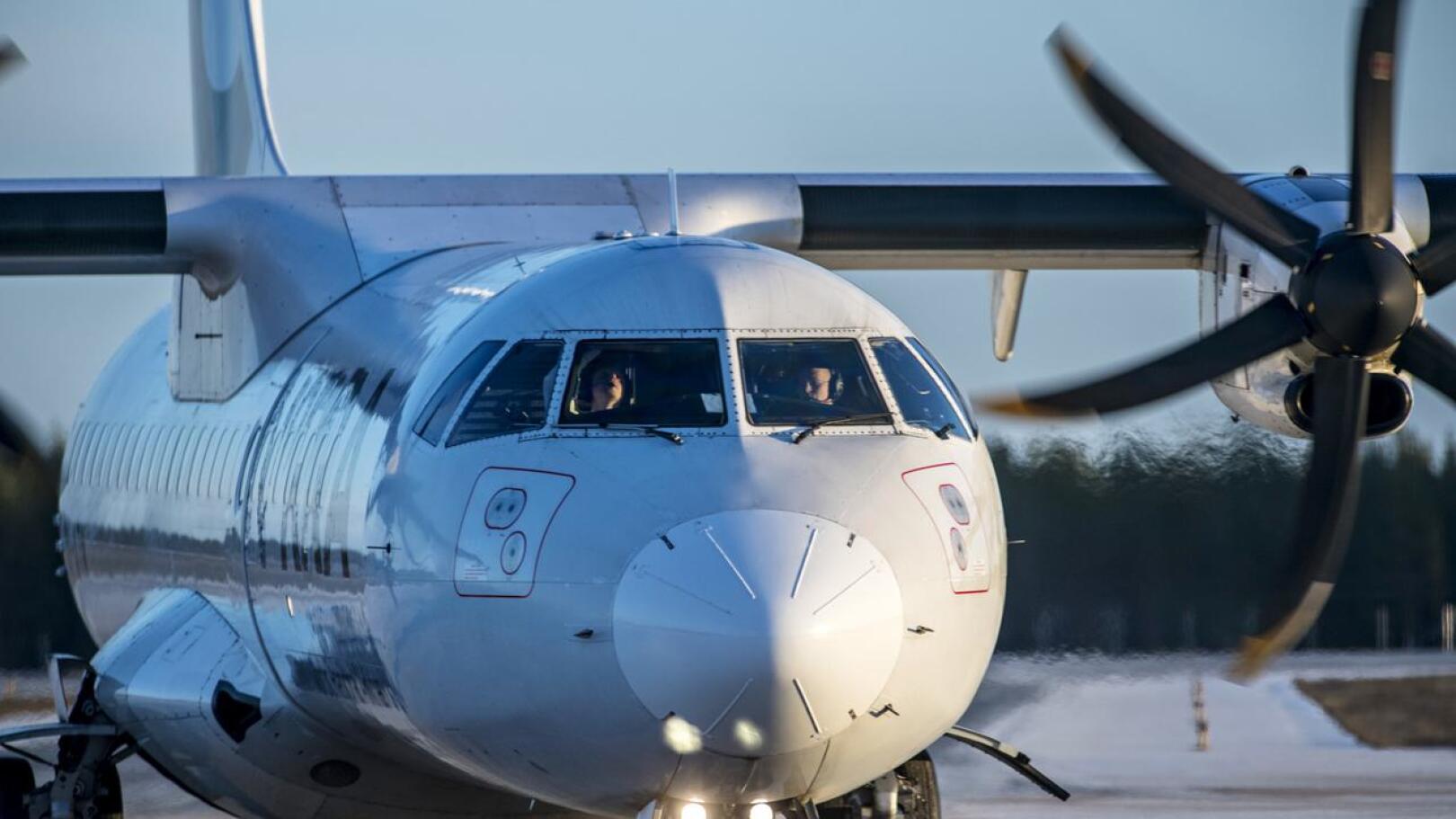 Finnair peruu lentoja Kokkola-Pietarsaaren kentälle.