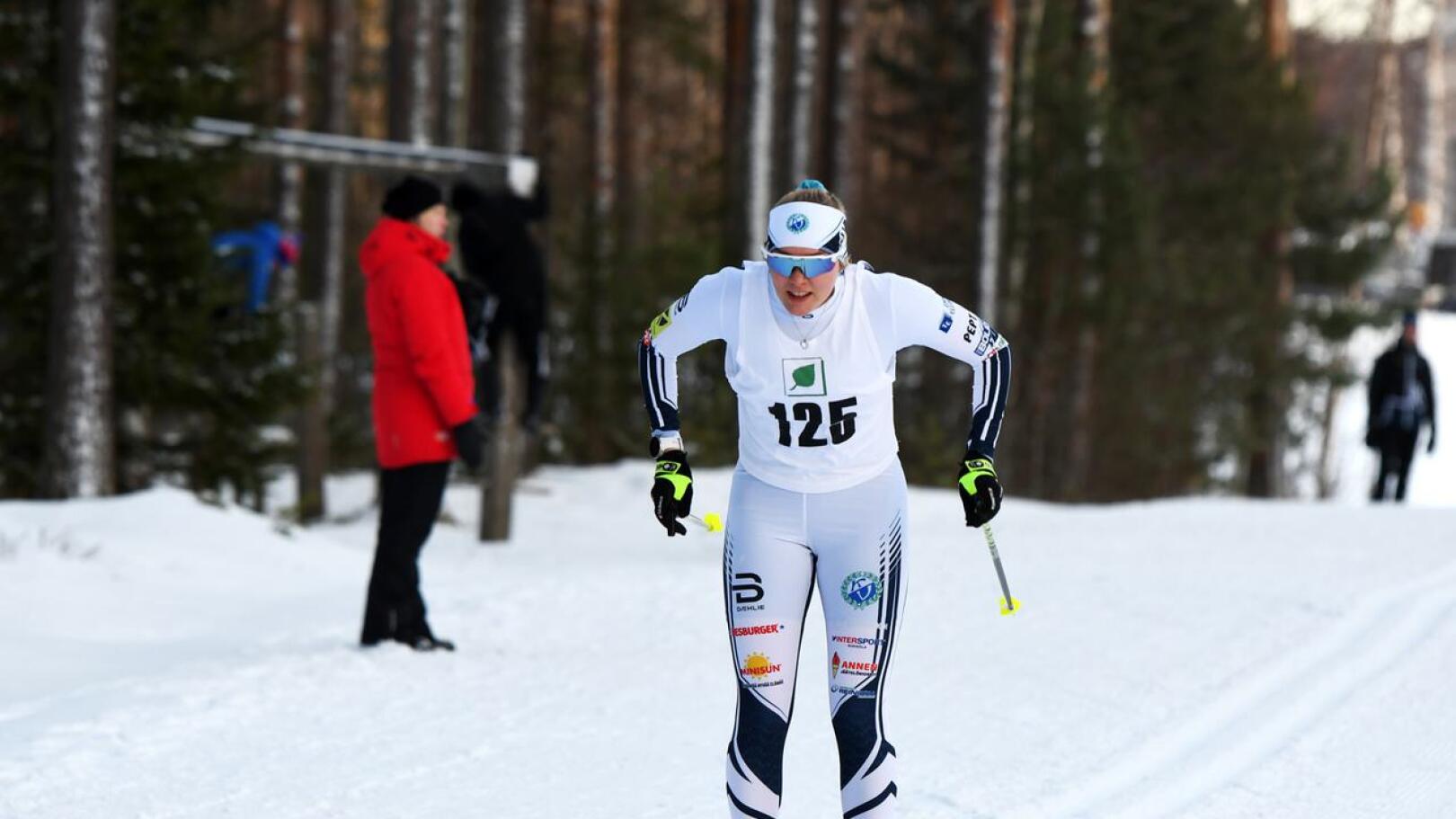 Kokkolan Veikkojen Eerika Konu oli nopein naisten 5 kilometrillä.
