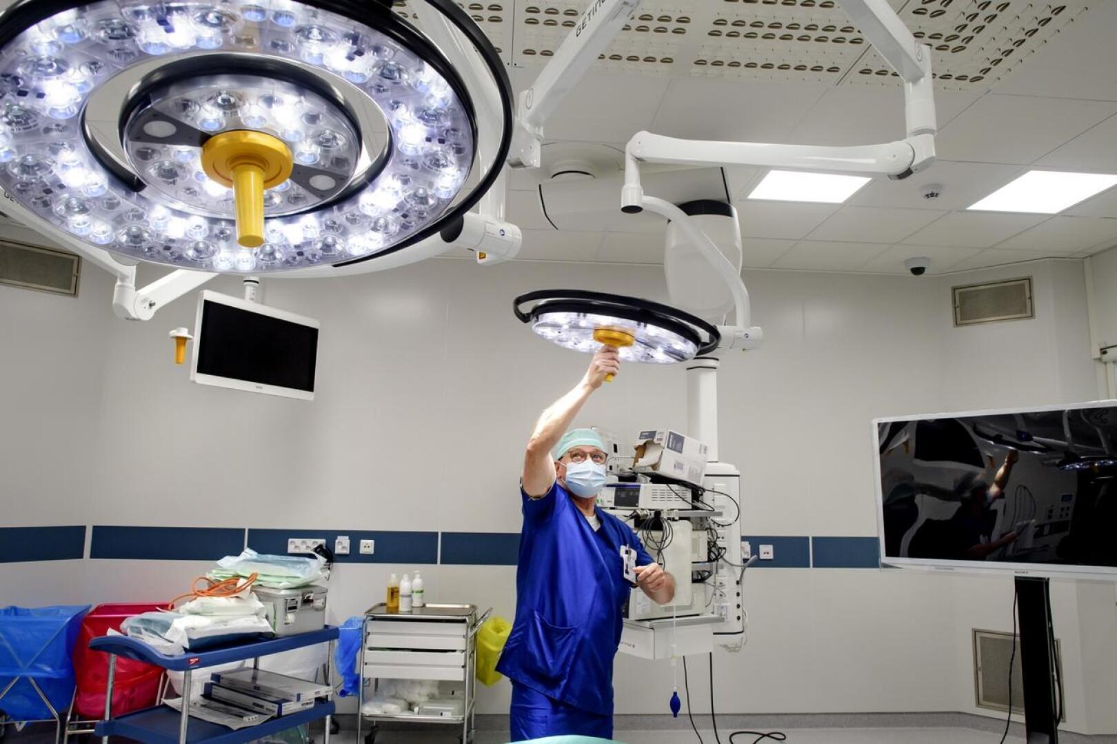 Keski-Pohjanmaan keskussairaalan leikkaussaleissa riittää töitä jatkossakin.