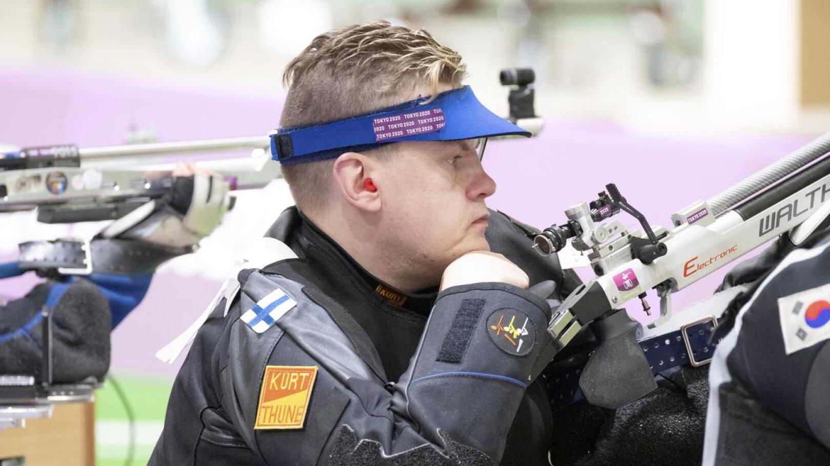 Jarkko Mylly ei selvinnyt finaaliin  Tokion paralympialaisten SH1-luokan 10 metrin ilmakiväärikilpailussa.