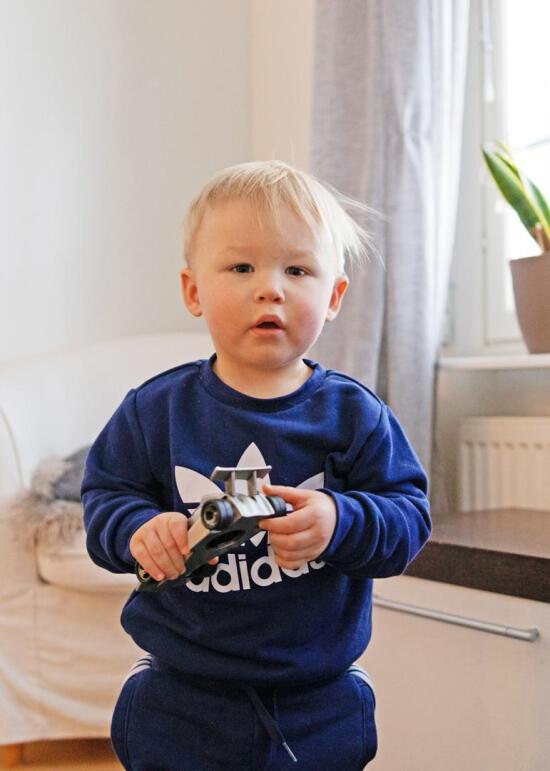 Hugo Järvenpää, 1,5 vuotta.