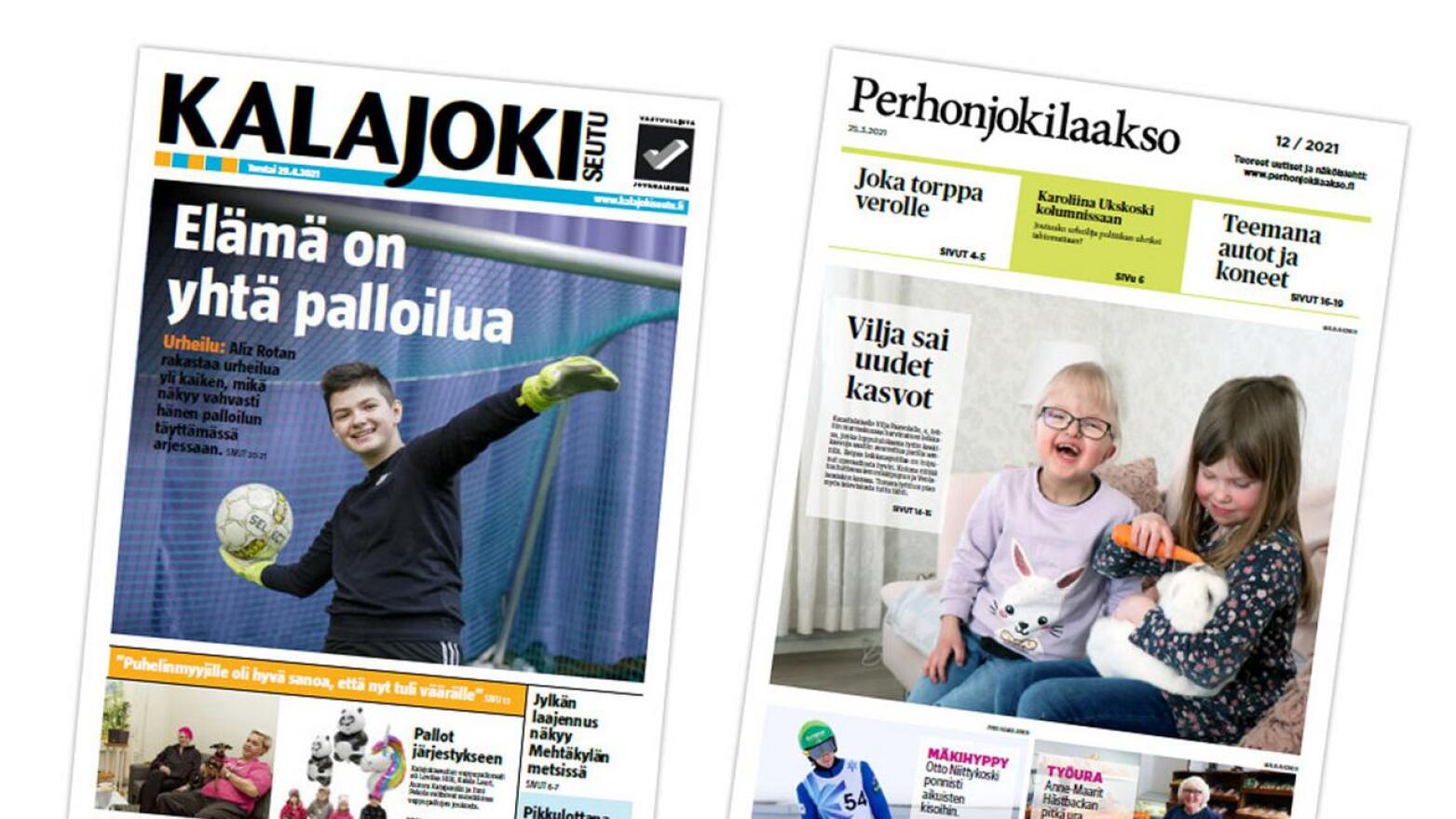 Kalajokiseutu ja Perhonjokilaakso kuuluvat Suomen viiden parhaimman paikallismedian joukkoon. Kilpailulehdet ilmestyivät keväällä 2020. 