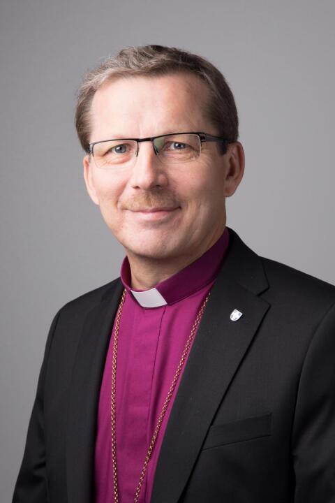 Oulun hiippakunnan piispa Jukka Keskitalo. 