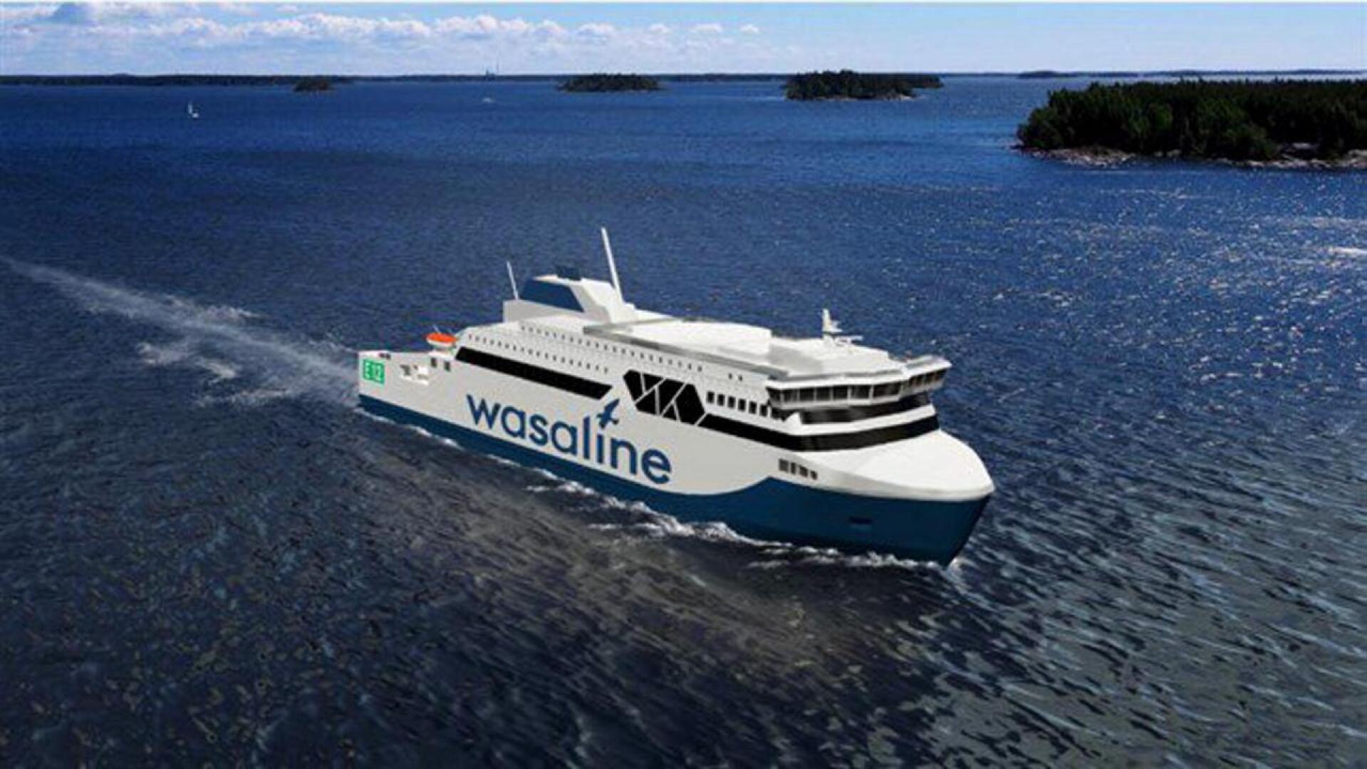 Uusi Vaasa–Uumaja-laiva rakennetaan Rauman telakalla. Rakentaminen työllistää 800 henkilötyövuotta. Matkustajia laivalle mahtuu 800.