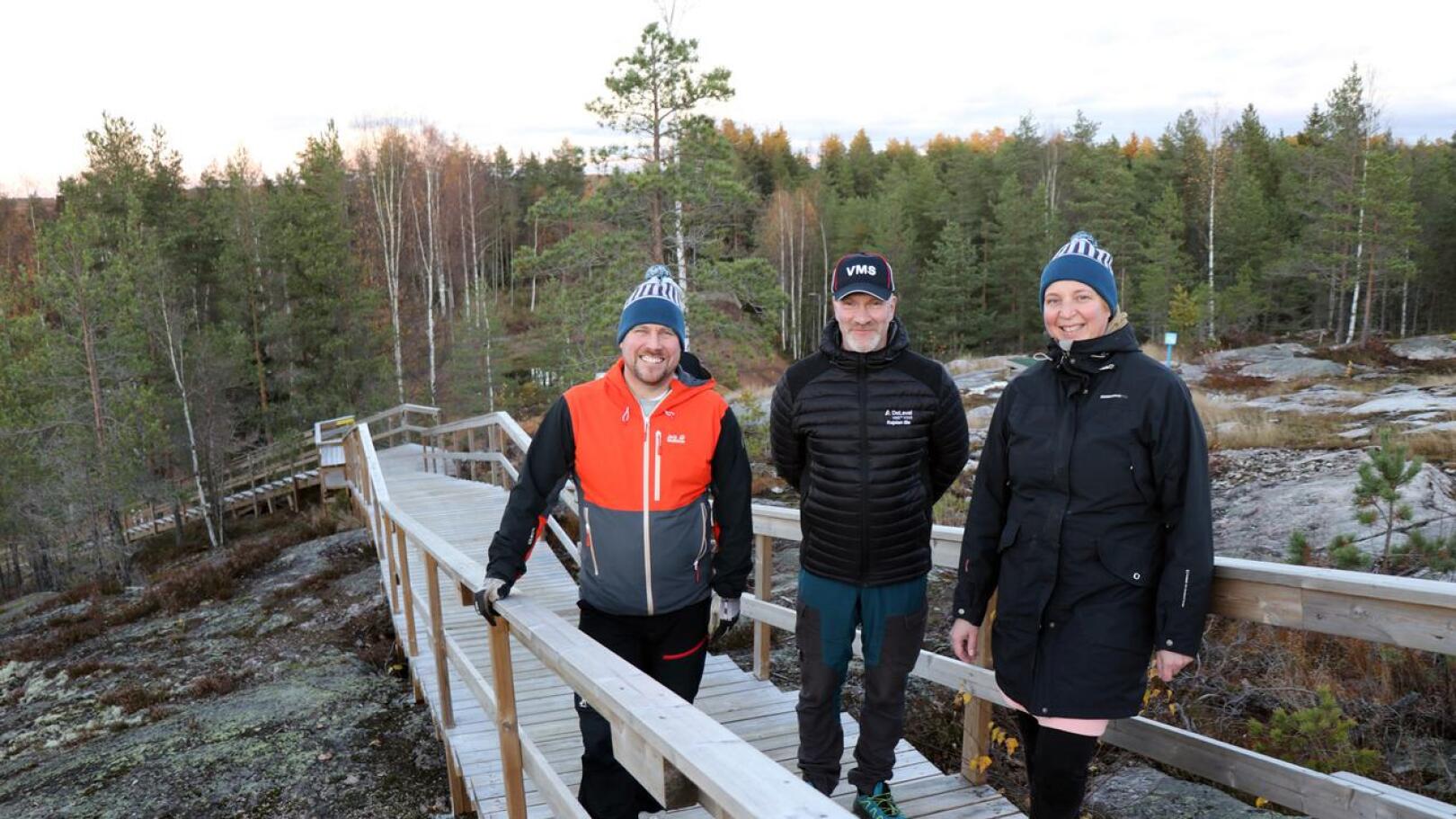 Kaustinen tarjoaa Keski-Pohjanmaan maakuntaviestille vaihtelevat hiihtomaastot, lupaavat kilpailutoimikunnan puheenjohtaja Petri Känsälä, kilpailujohtaja Asko Huntus ja Kaustisen Pohjan-Veikkojen seuravastaava Tanja Kaustinen.