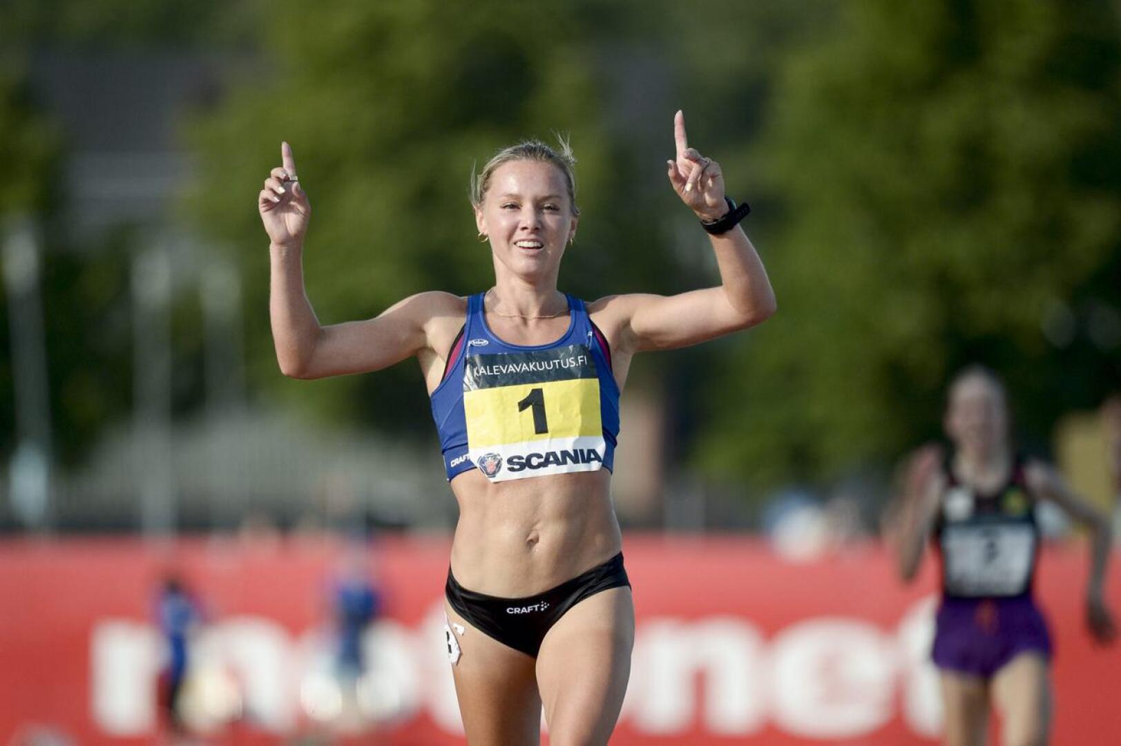 Nina Chydenius voitti 10 000 metrin mestaruuden toisen kerran urallaan.