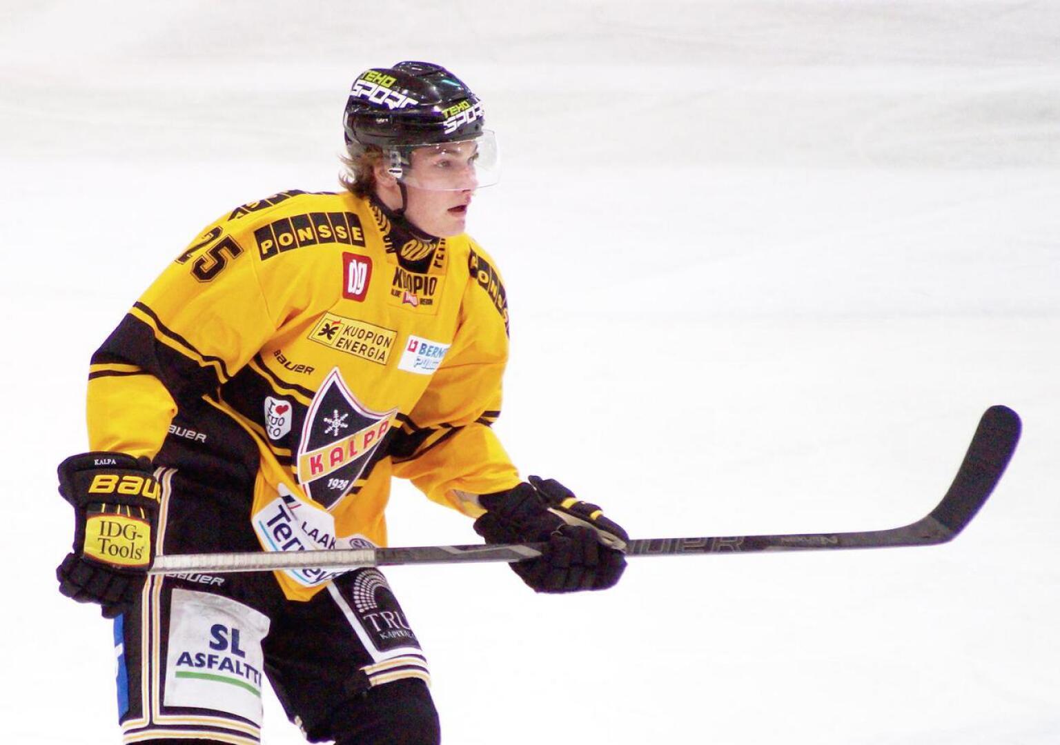KalPassa pelaava Mikael Seppälä pukeutuu ensi viikolla ensimmäistä kertaa leijonapaitaan A-maajoukkueessa.