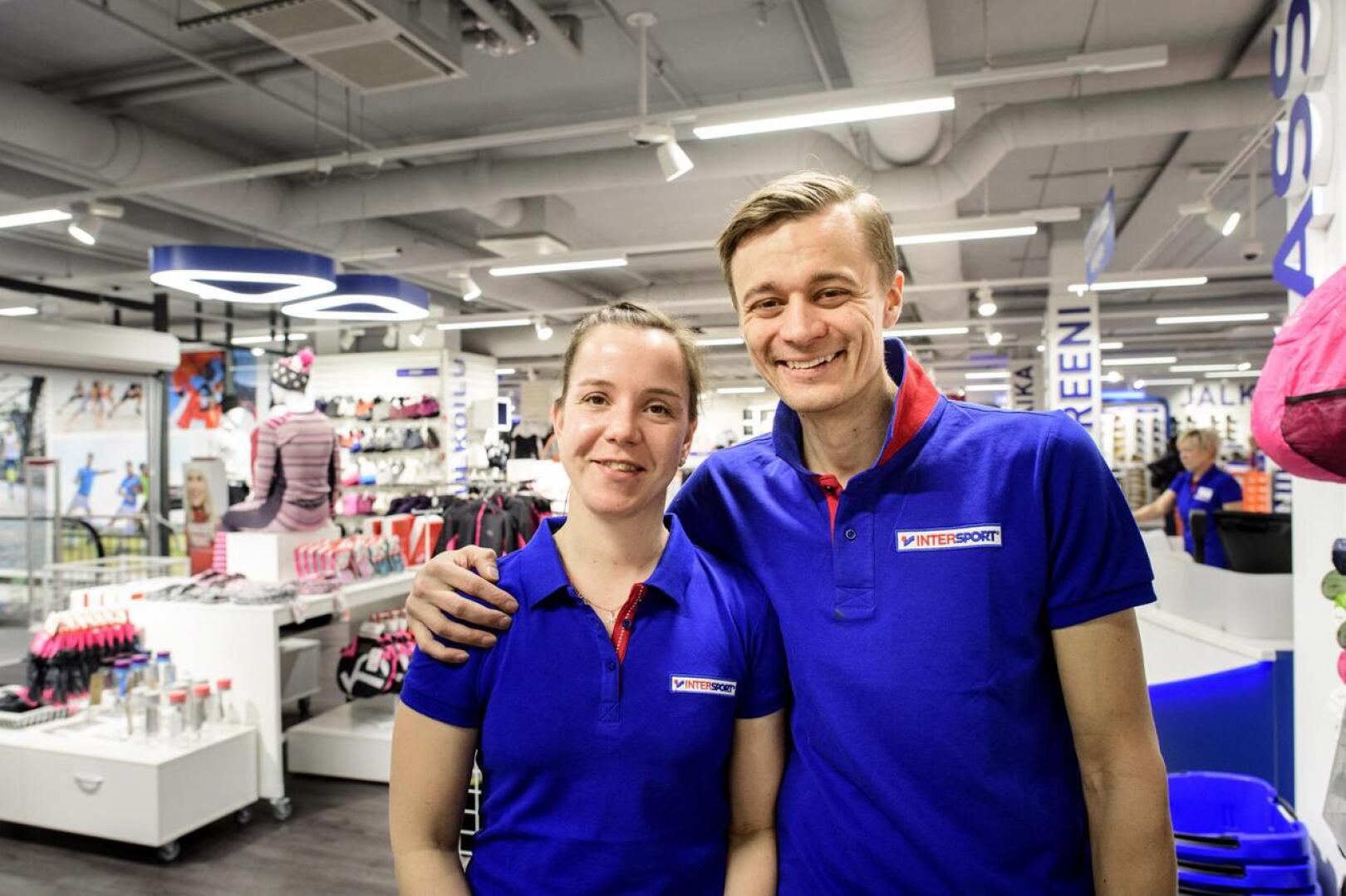 Terhi ja Tommi Martikainen haluavat tehdä kauppakeskus Chydeniasta entistä viihtyisemmän.
