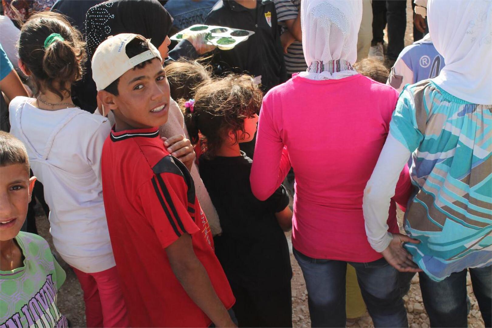 Unicef muistuttaa erityisesti syyrialaisten hädänalaisesta asemasta. Syyrialaisia lapsia Jordaniassa Zaatarin pakolaisleirillä. Arkistokuva.