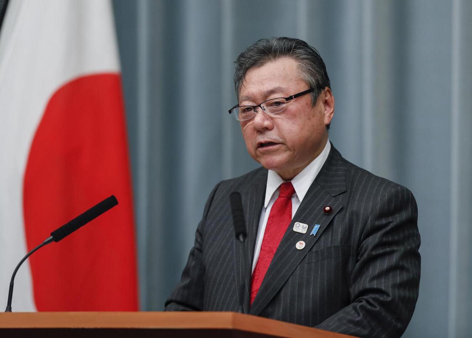 Yoshitaka Sakurada vastaa Japanissa kyberturvallisuudesta ja Tokion olympialaisten järjestelyistä.