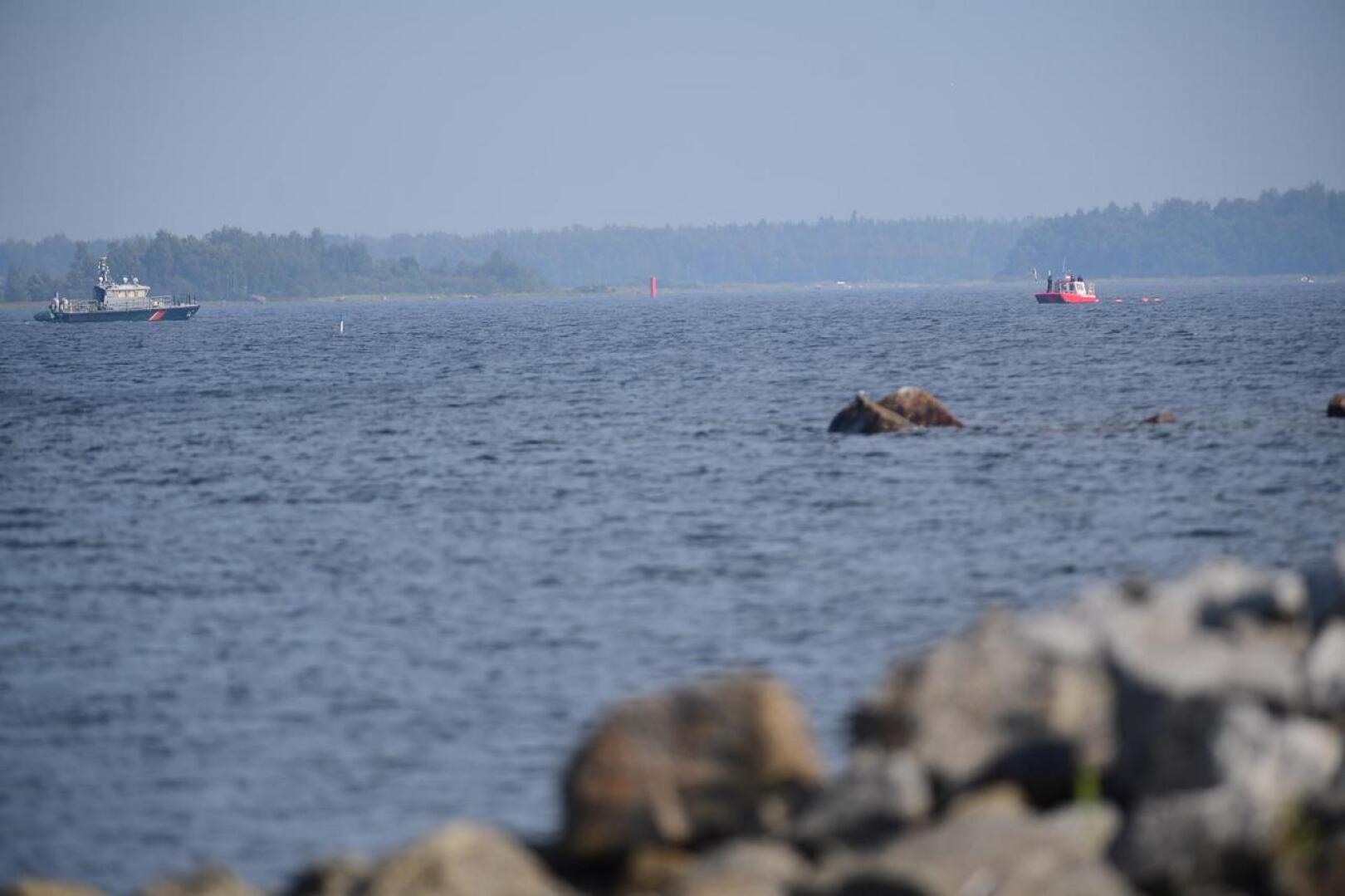 Onnettomuus tapahtui Pietarsaaren kalasataman edustalla.