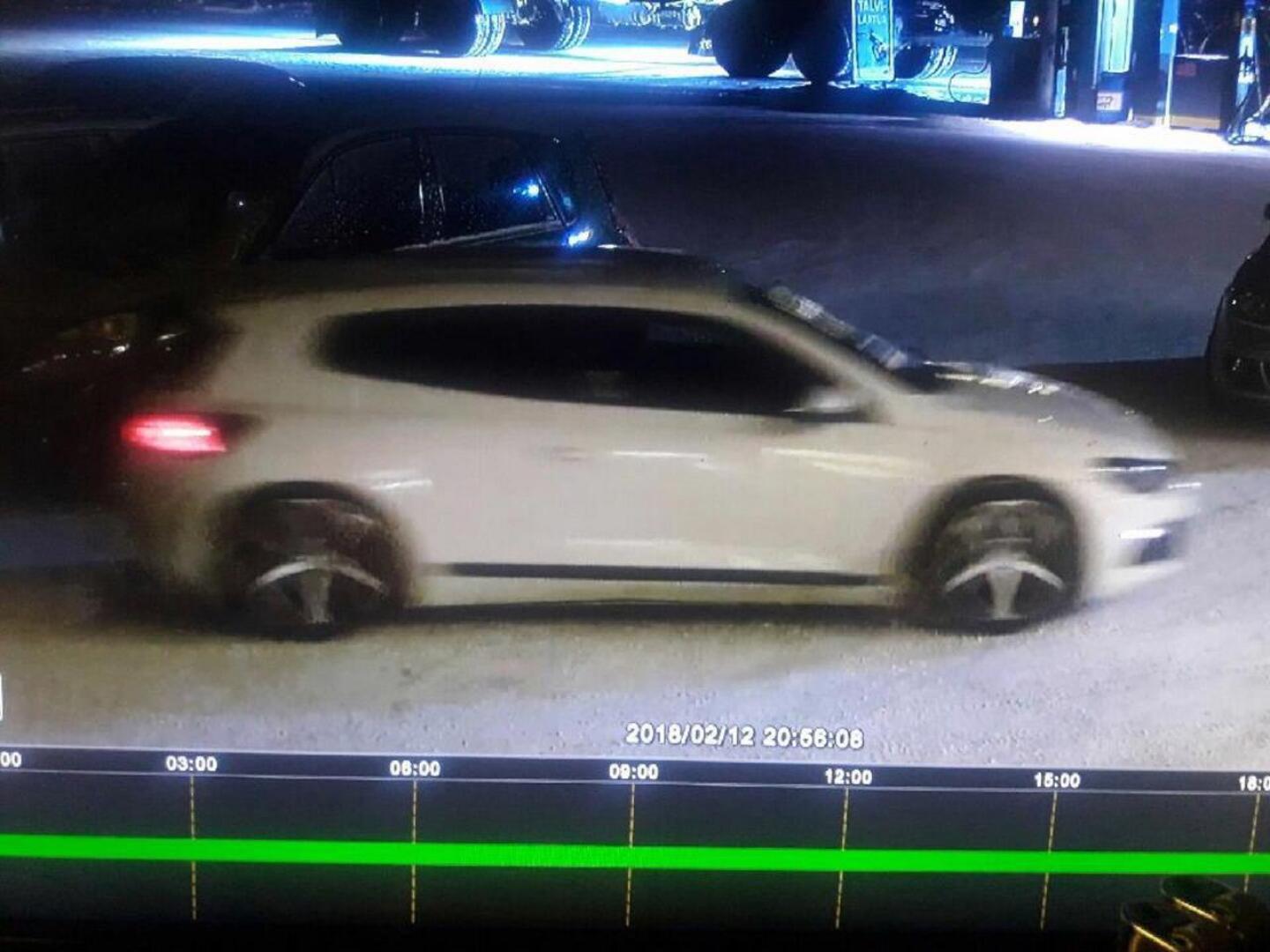 Tunnistatko tämän auton, joka on kuvattu valvontakameraan Kalajoella?