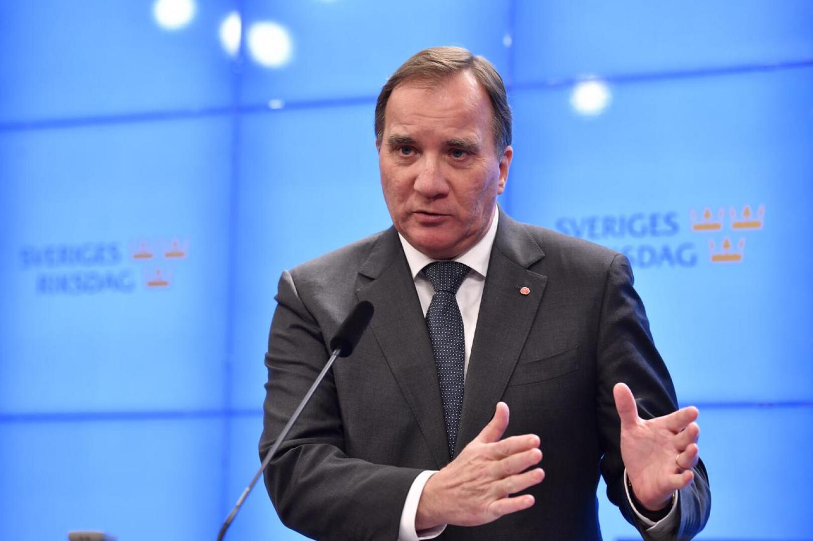 Demarijohtaja Stefan Löfvenin valinta uudeksi pääministeriksi kaatunee perjantaina Ruotsin valtiopäivillä.