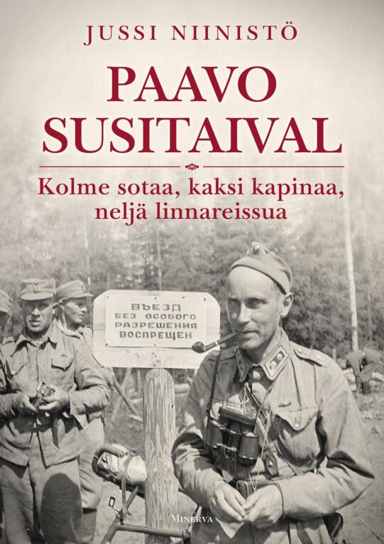 ”Pääsy ilman erikoislupaa kielletty”, lukee kyltissä. JR 29:n komentaja Paavo Susitaival miehineen ei ollut lupaa kysellyt Värtsilässä heinäkuussa 1941.