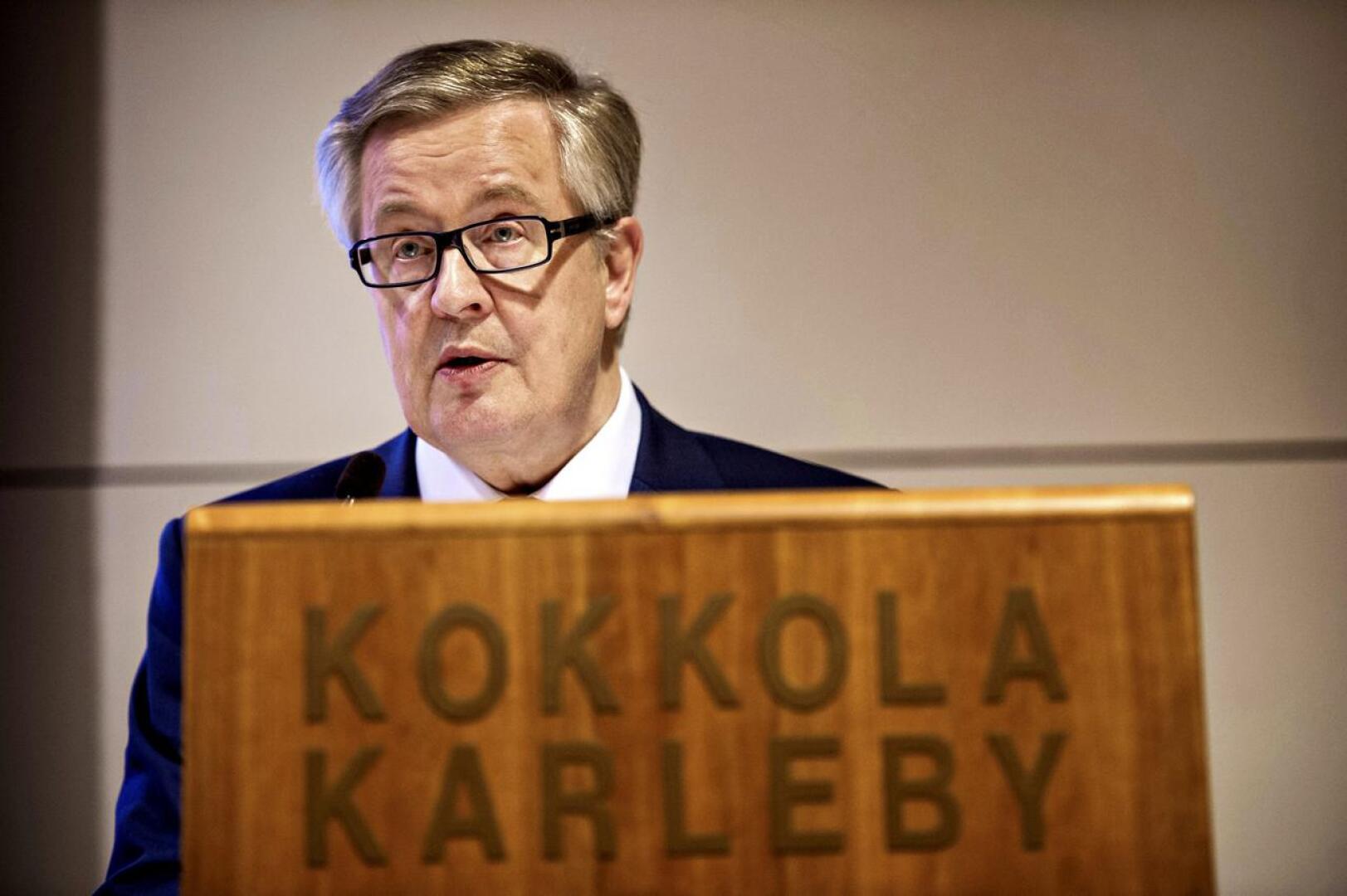 Kokkolan kippari. Antti Isotalus aloitti Kokkolan kaupunginjohtajana vuonna 1991.