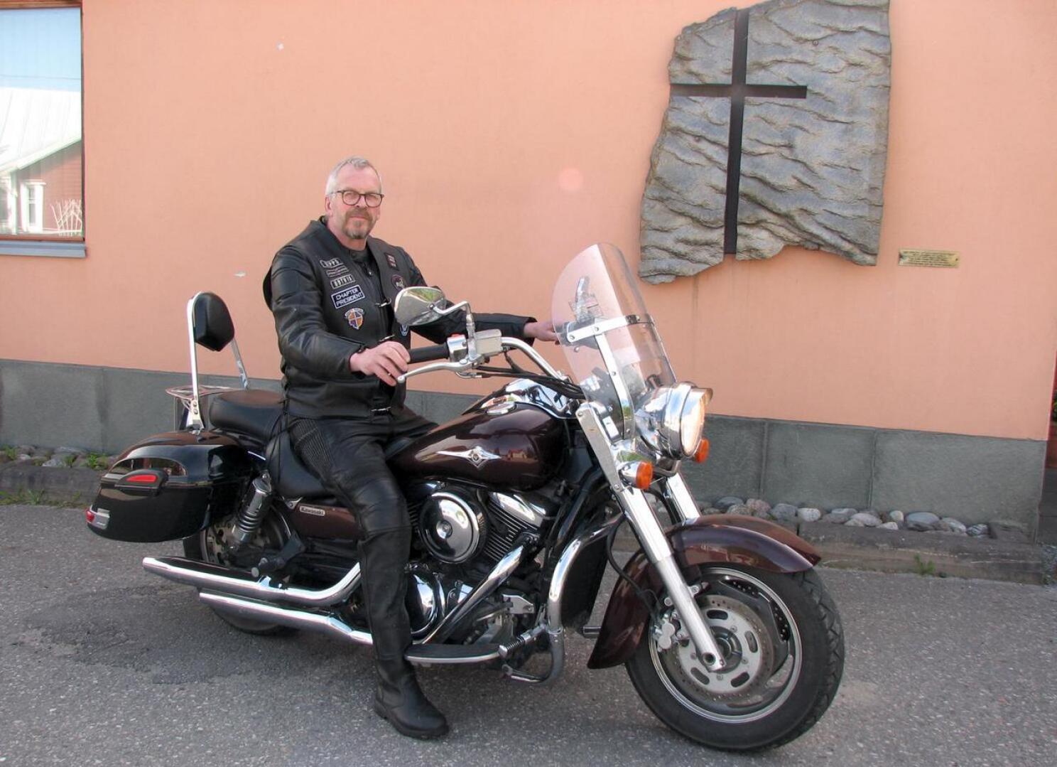 Seppo Kauppinen on ollut mukana Gospel Ridersin toiminnassa jo lähemmäs kaksikymmentä vuotta.