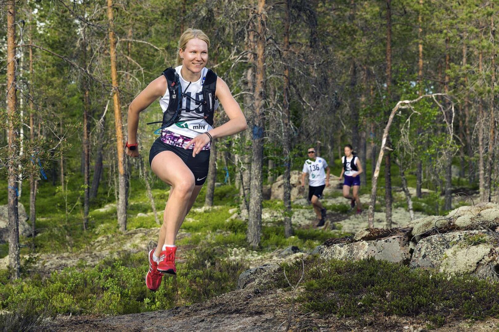 Trail Run Korkatti on juostu vuodesta 2015 ja perinnettä on tarkoitus jatkaa, vaikka Pohjanmaan Polkujuoksu Cup haudataankin. Arkistokuva.