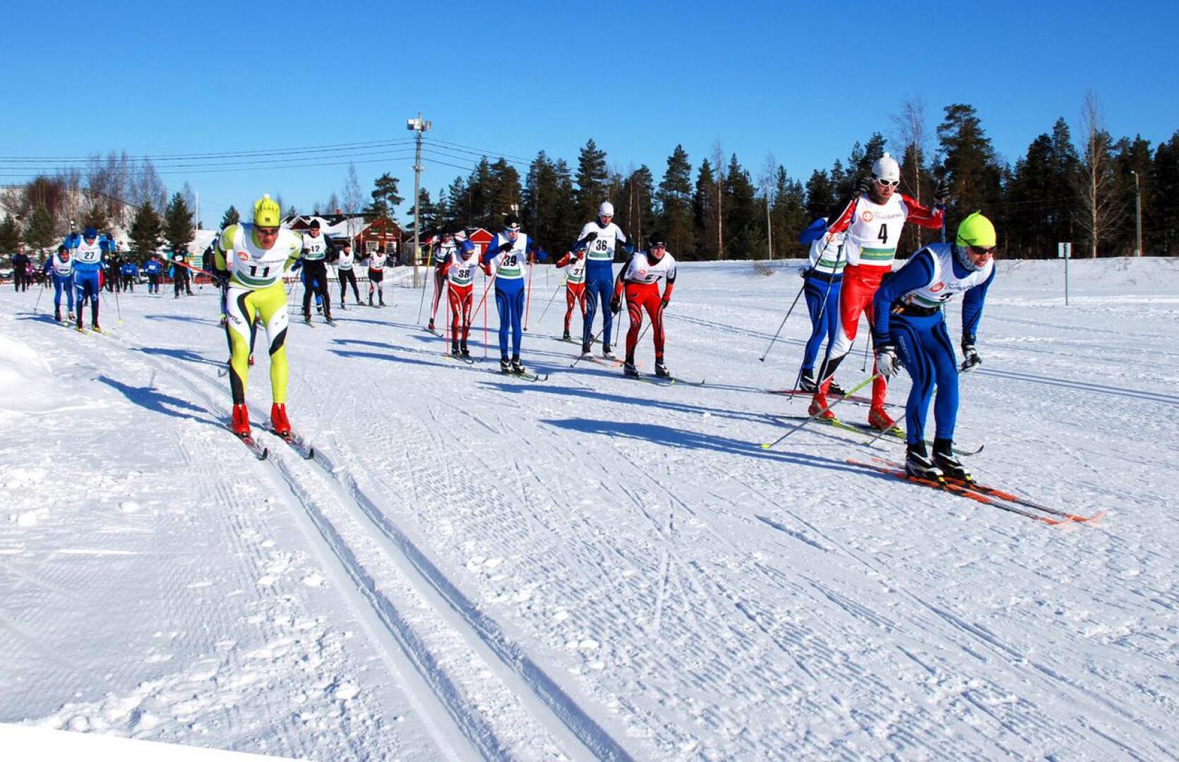 Pyssymäeltä starttaava Kyöstin hiihto on ollut alusta saakka mukana Kalajokilaakson Hiihtoretki-cupissa. Sunnuntain sääennusteetkin lupaavat hyviä kelejä.