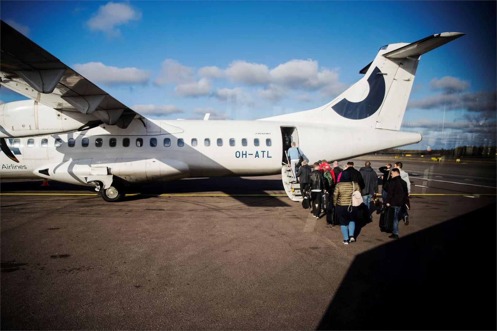 Vaaratilanteessa osallisuudessa ollut kone oli Norran ATR-72.