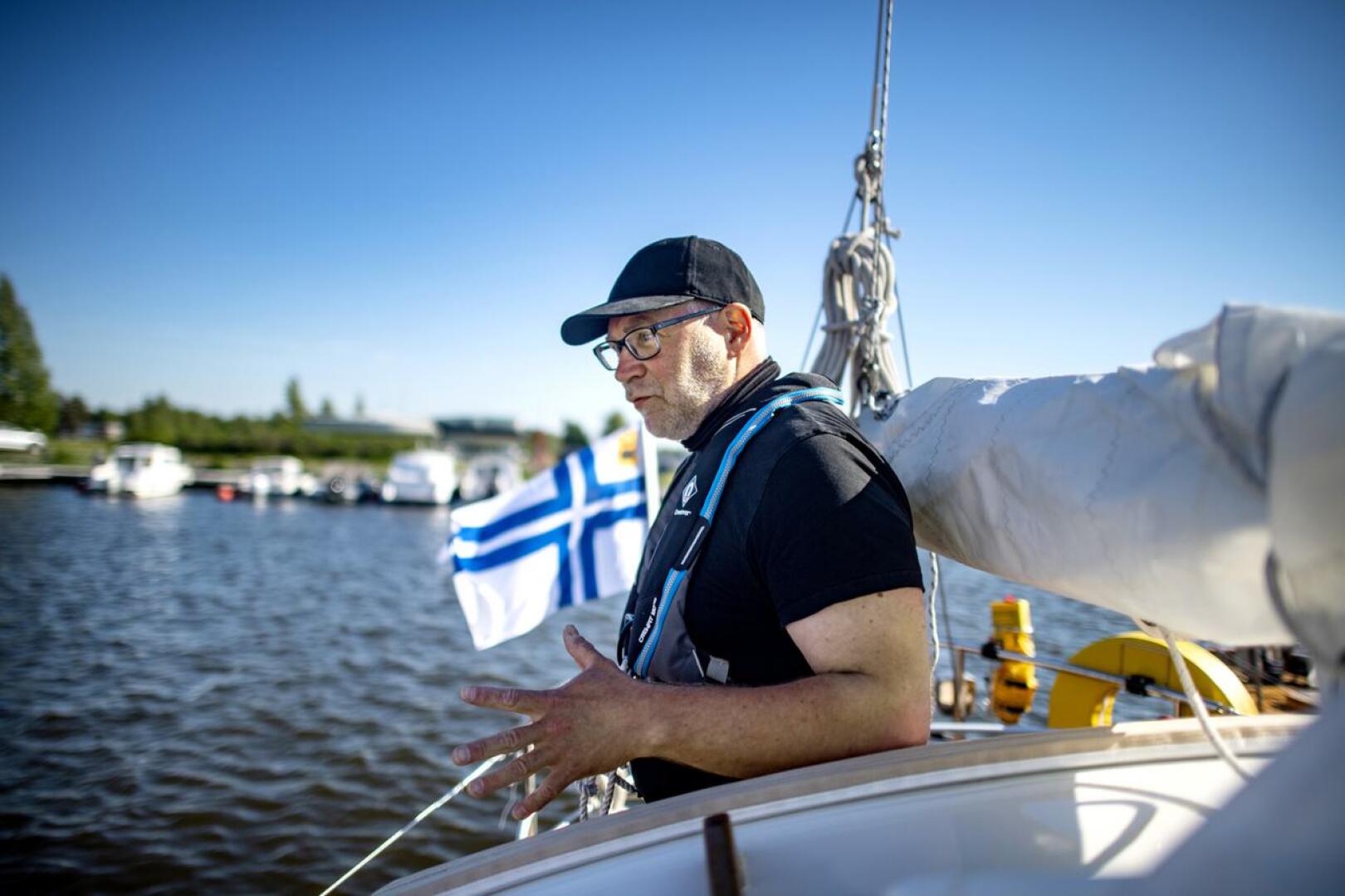 Erik Vierkens on purjehtinut lähes 25 vuoden ajan.