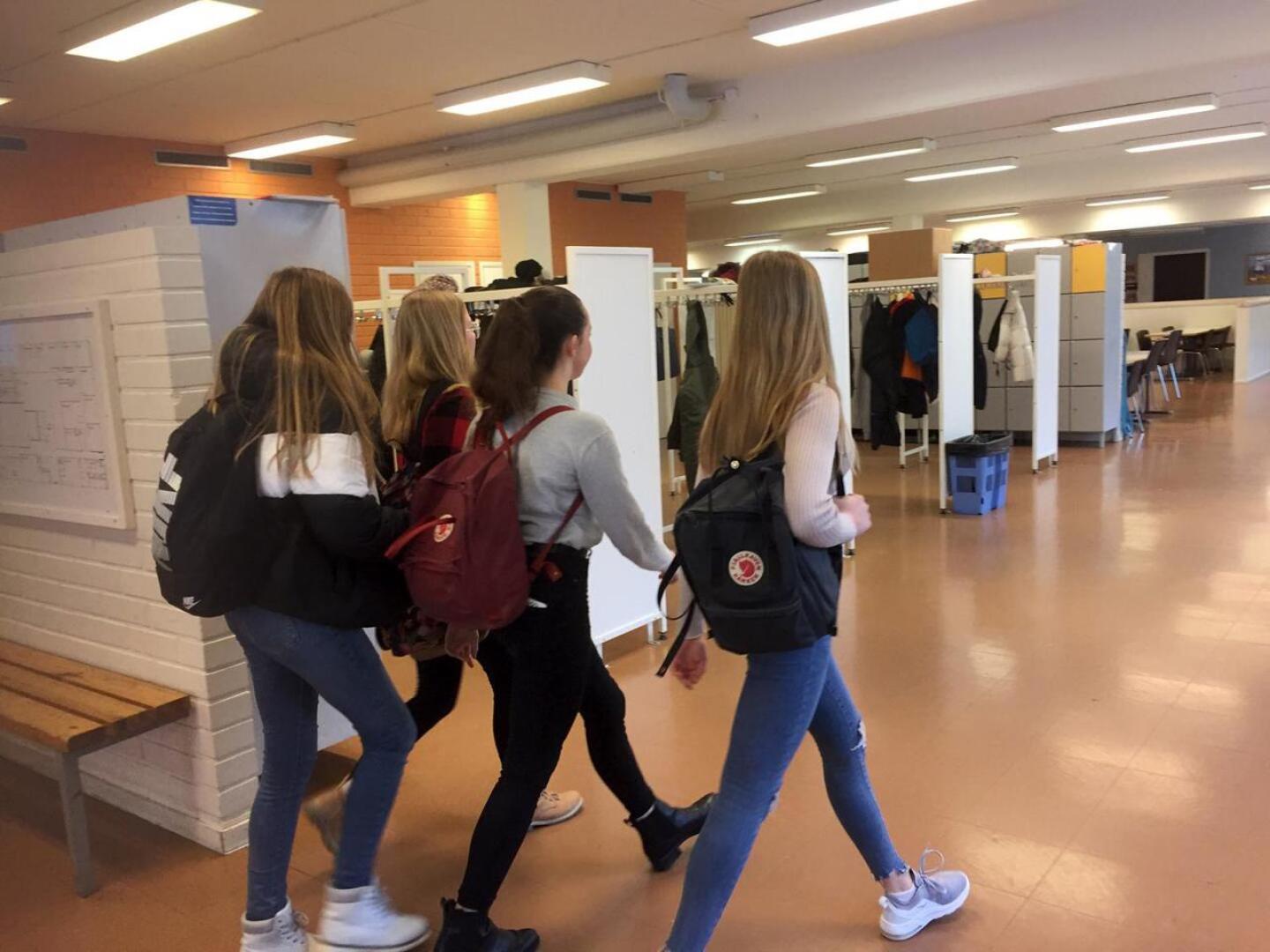 Pietarsaaren Oxhamnin koulun oppilaat siirtyvät hiihtoloman jälkeen Campus Allegron ja Optiman tiloihin.