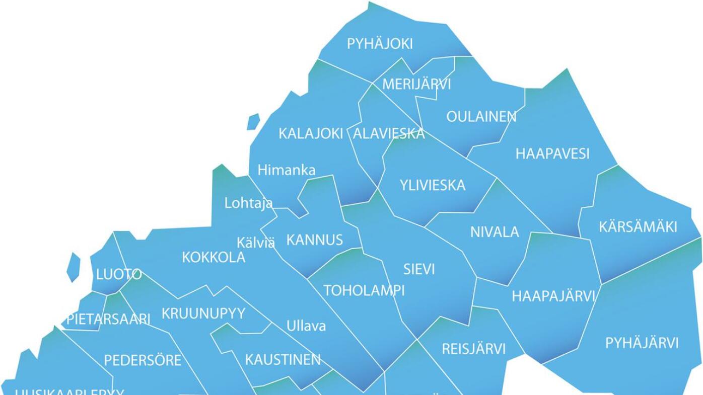 Keskipohjanmaan ja KPK konsernin paikallislehtien vaikutusalueella on kaikkiaan kolmisenkymmentä kuntaa. 