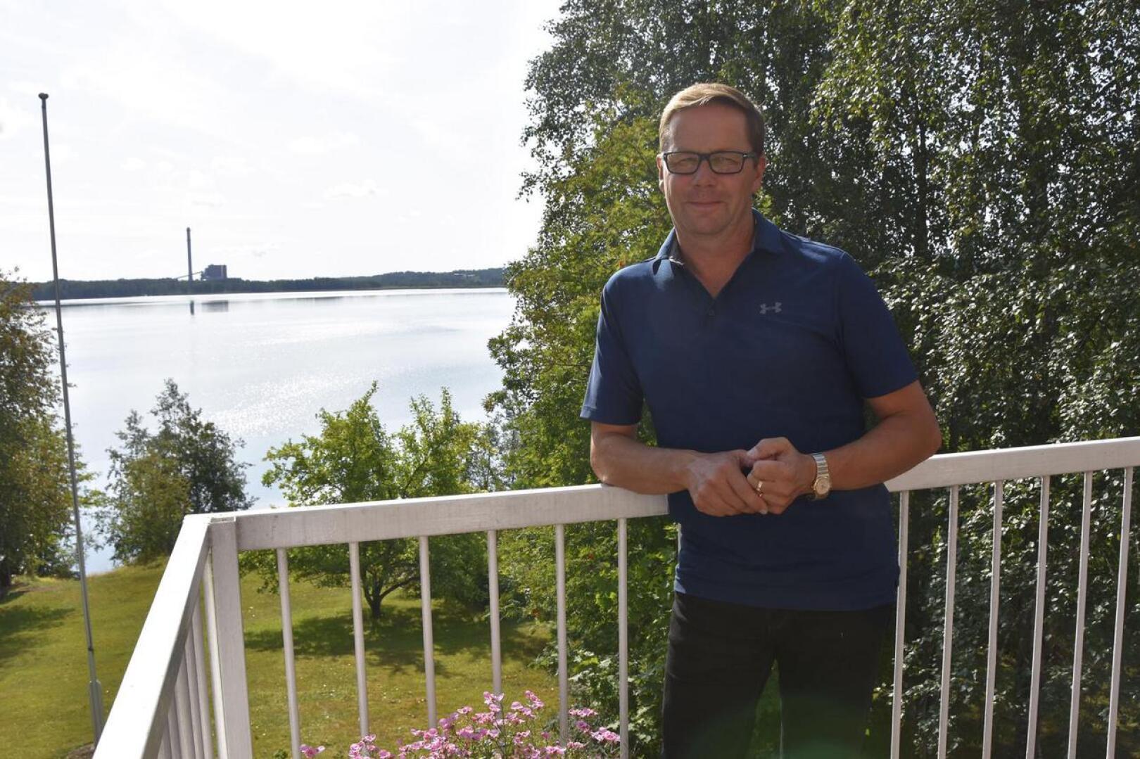 Markku Laitila toimii myös Haapaveden Keskustan kunnallisjärjestön puheenjohtajana.