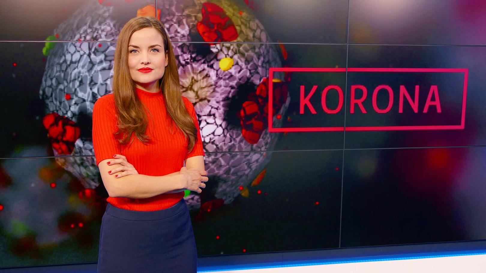 Kaustislaislähtöinen Kreeta-Maria Kivioja työskentelee Ylellä muun muassa uutistenlukijana.