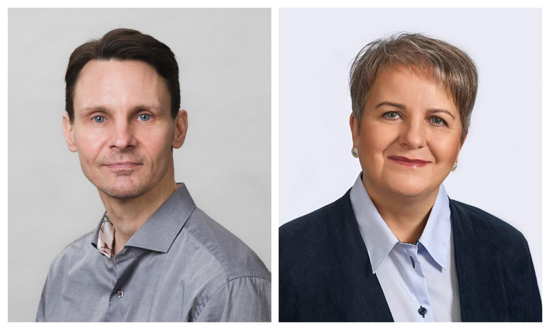 Miika Heikkilä ja Katja Tuliniemi valittiin aluevaltuustoon.