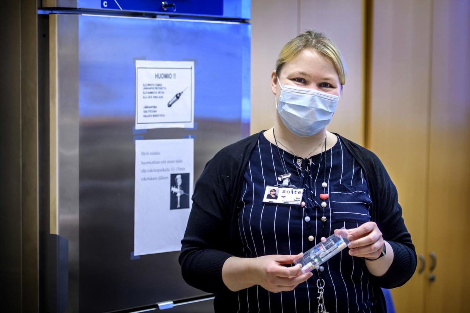 Tartuntatautihoitaja Suvi Rekilä Soitesta kertoo, että Soiten alueella rokotuskattavuus on ollut jo pitkään kattava ja laumasuojan antava tarttuville taudeille.