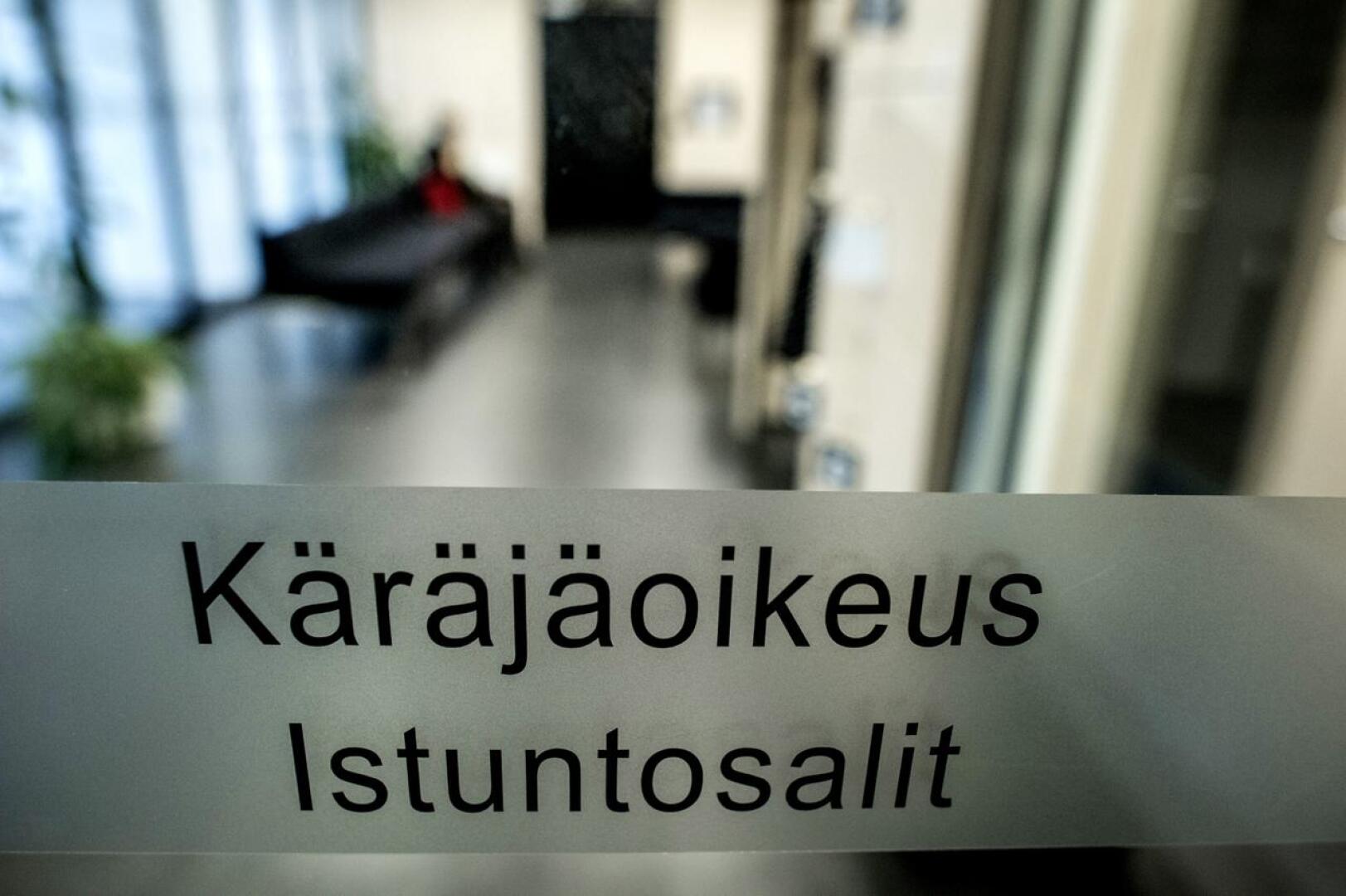 Käräjäoikeus käsitteli juttua Oulun käräjäoikeuden Ylivieskan istuntopaikassa viime vuoden syksyllä.