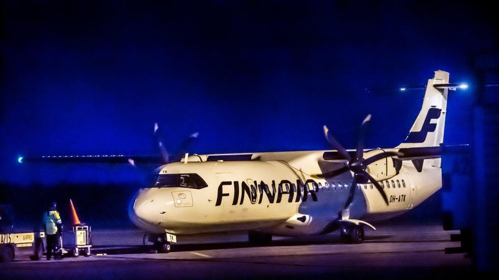 Kokkola-Pietarsaaren lentokentältä lähti edellinen Finnairin kone 18. maaliskuuta.