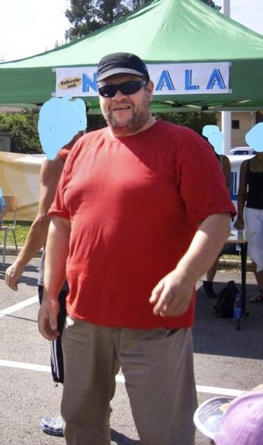 Matti Peltola aloitti laihduttamaan terveyssyistä. Ulkonäön puolesta ylipaino ei häntä haitannut.