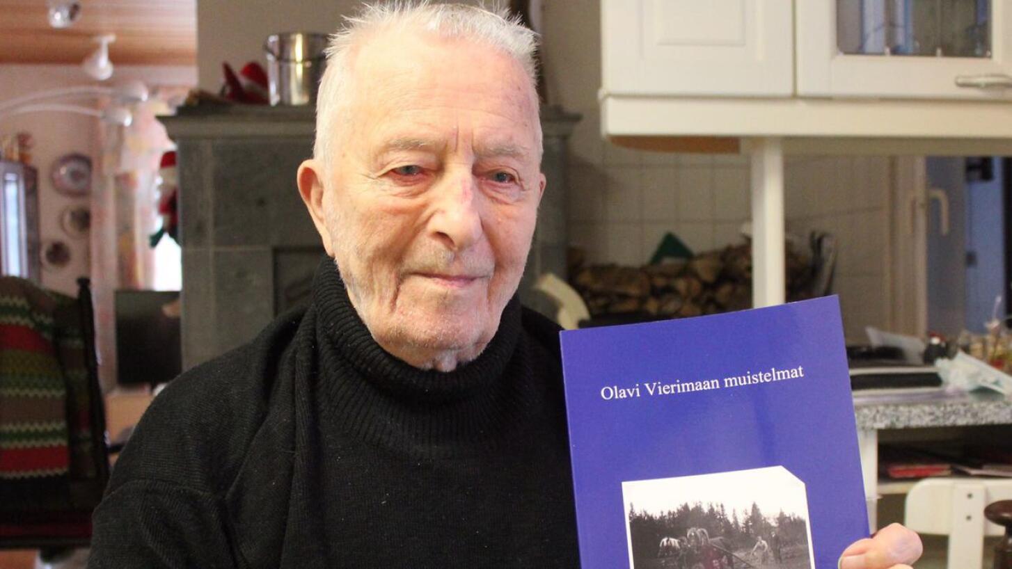 Olavi Vierimaa julkaisi muistelmiaan 65-sivuisena kirjana.